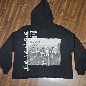Friends Hoodie with Graphic Print